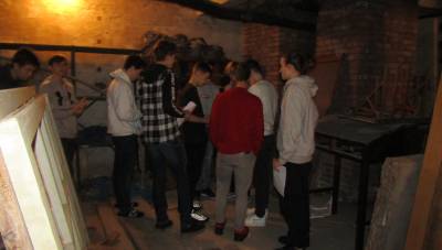 Larpová hra z konce 2. světové války na naší škole