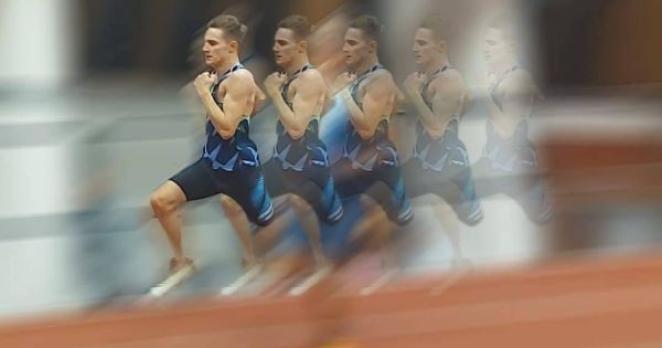 Student František Hanč na MČR v atletice zazářil